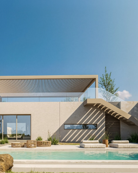 A Konn home on its plot